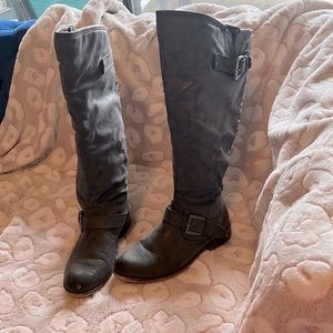 Madden Girl Gray Boots